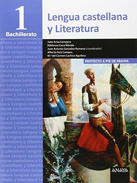 portada Lengua Castellana y Literatura 1º Bachillerato. LOMCE