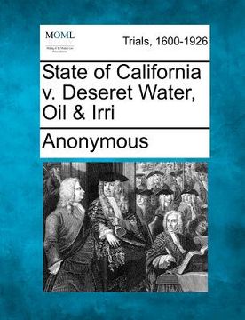 portada state of california v. deseret water, oil & irri (in English)