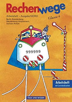 portada Rechenwege 4. Arbeitsheft. Neubearbeitung. Östliche Bundesländer (Nord) (in German)