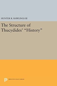 portada The Structure of Thucydides' History (Princeton Legacy Library) (en Inglés)