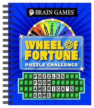portada Brain Games Wheel of Fortune Puzzle Challenge (en Inglés)