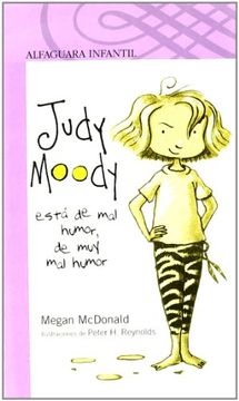 portada Judy Moody Esta de mal Humor, de muy mal Humor (Infantil Morada 8 Años)