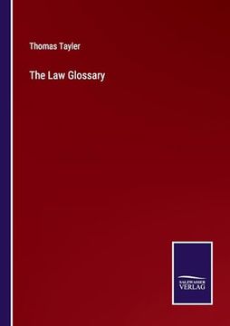 portada The law Glossary (en Inglés)
