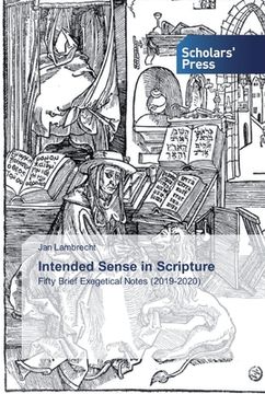 portada Intended Sense in Scripture (en Inglés)