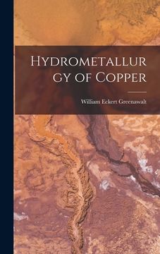 portada Hydrometallurgy of Copper
