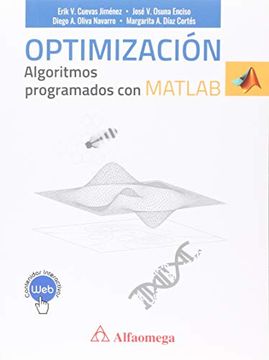 portada Optimizacion: Algoritmos Programados con Matlab. Cuevas
