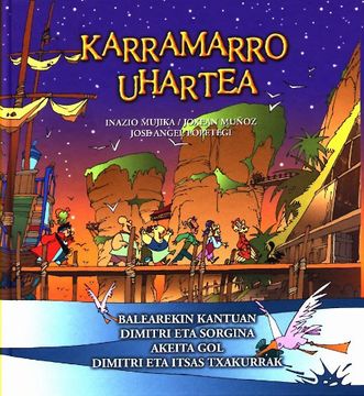 portada Karramarro Uhartea (en Euskera)