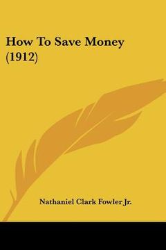 portada how to save money (1912)