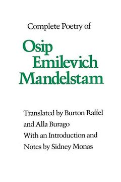 portada Complete Poetry of Osip Emilevich Mandelstam (in English)