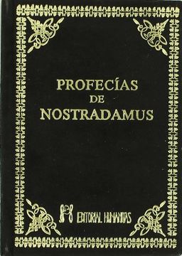 portada Profecias de Nostradamus -Terciopelo