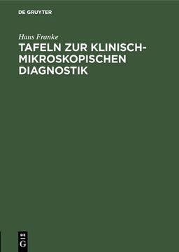 portada Tafeln zur Klinisch-Mikroskopischen Diagnostik (en Alemán)