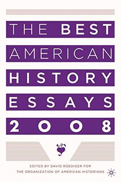 portada The Best American History Essays 2008 (in English)