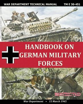 portada Handbook on German Military Forces War Department Technical Manual