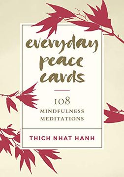 portada Everyday Peace Cards: 108 Mindfulness Meditations (libro en Inglés)