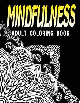 portada MINDFULNESS ADULT COLORING BOOK - Vol.4: adult coloring books (en Inglés)