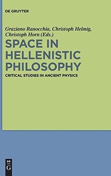 portada Space in Hellenistic Philosophy (en Inglés)