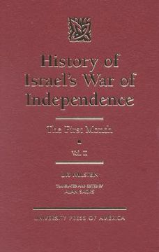 portada history of israel's war of independence: the first month (en Inglés)