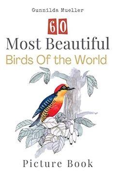 portada 60 Most Beautiful Birds of the World Picture Book: 60 Bird Pictures for Seniors With Alzheimer's and Dementia Patients. Premium Pictures on 70Lb Paper (62 Pages). 