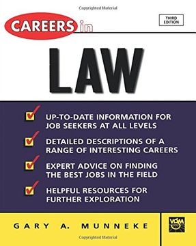 portada Careers in law (en Inglés)