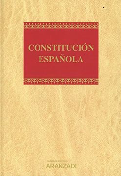 portada Constitución española (Lujo)