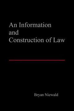 portada An Information and Construction of Law (en Inglés)