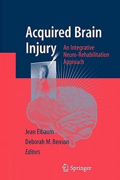 portada acquired brain injury: an integrative neuro-rehabilitation approach (in English)