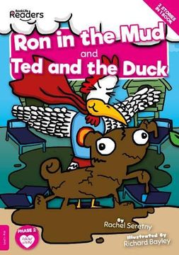 portada Ron in the mud and ted and the Duck (Booklife Readers) (en Inglés)