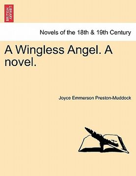 portada a wingless angel. a novel. (en Inglés)