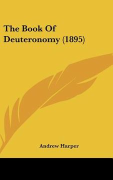 portada the book of deuteronomy (1895) (en Inglés)