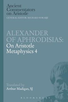 portada Alexander of Aphrodisias: On Aristotle Metaphysics 4 (en Inglés)