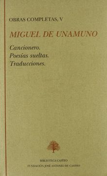 portada Obras Completas (t. V): Cancionero; Poesias Sueltas; Traducciones (in Spanish)
