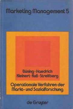 portada Operationale Verfahren der Markt- und Sozialforschung. Datenerhebung und Datenanalyse. (Marketing Management 5). (in German)