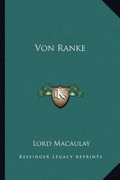 portada von ranke (in English)