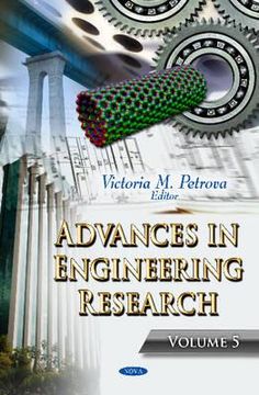 portada advances in engineering research (en Inglés)
