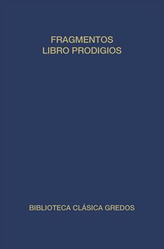portada Periocas y Fragmentos; Libro de los Prodigios