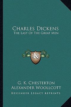 portada charles dickens: the last of the great men
