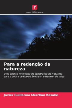 portada Para a Redenção da Natureza (en Portugués)