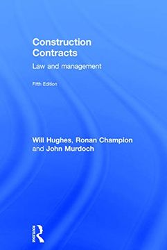 portada Construction Contracts: Law and Management (en Inglés)