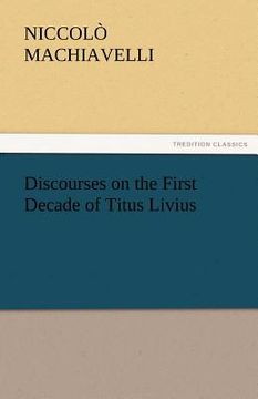portada discourses on the first decade of titus livius (in English)