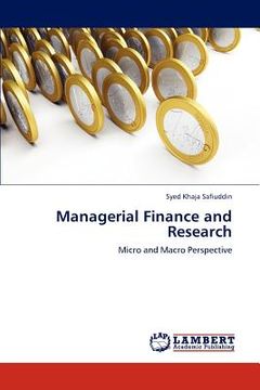 portada managerial finance and research (en Inglés)