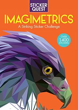 portada Imagimetrics: A Striking Color-By-Sticker Challenge (Sticker Quest) (en Inglés)