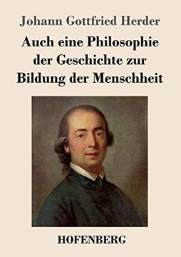 portada Auch Eine Philosophie der Geschichte zur Bildung der Menschheit (in German)