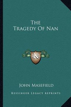 portada the tragedy of nan (en Inglés)