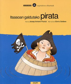 portada Itsasoan Galdutako Pirata: 16 (Zazpi) (en Euskera)
