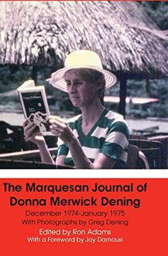 portada The Marquesan Journal of Donna Merwick Dening: December 1974-January 1975 (en Inglés)