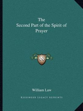 portada the second part of the spirit of prayer (en Inglés)