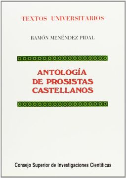portada antologia de prosistas castellanos