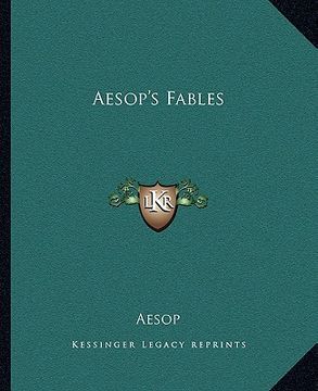 portada aesop's fables (en Inglés)