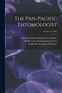 portada The Pan-Pacific Entomologist; v.44: no.1-4 (1968) (en Inglés)