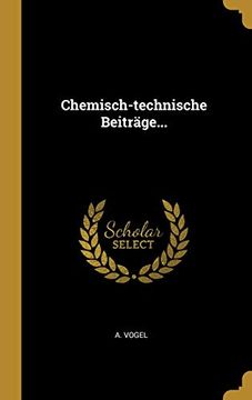 portada Chemisch-Technische Beiträge. (en Alemán)